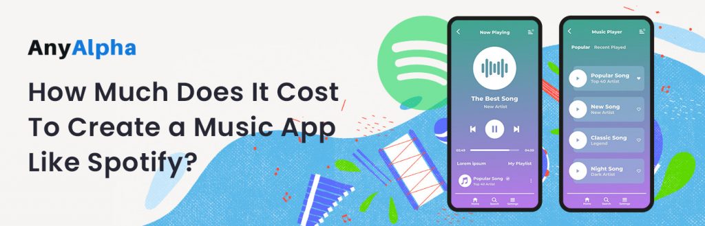 How Much Does It Cost to Create a Music App like Spotify?