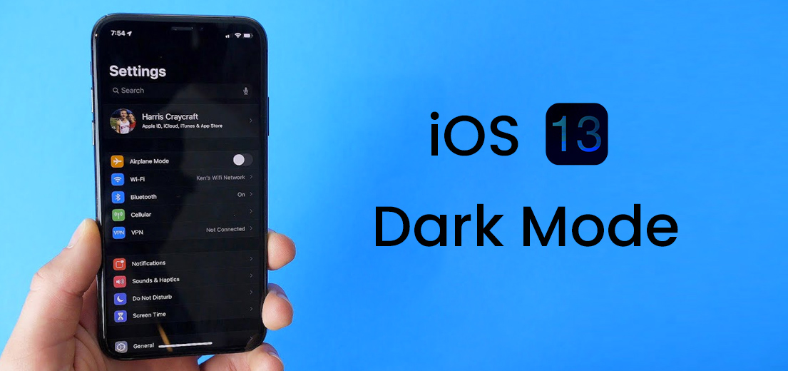 iOS Dark mode